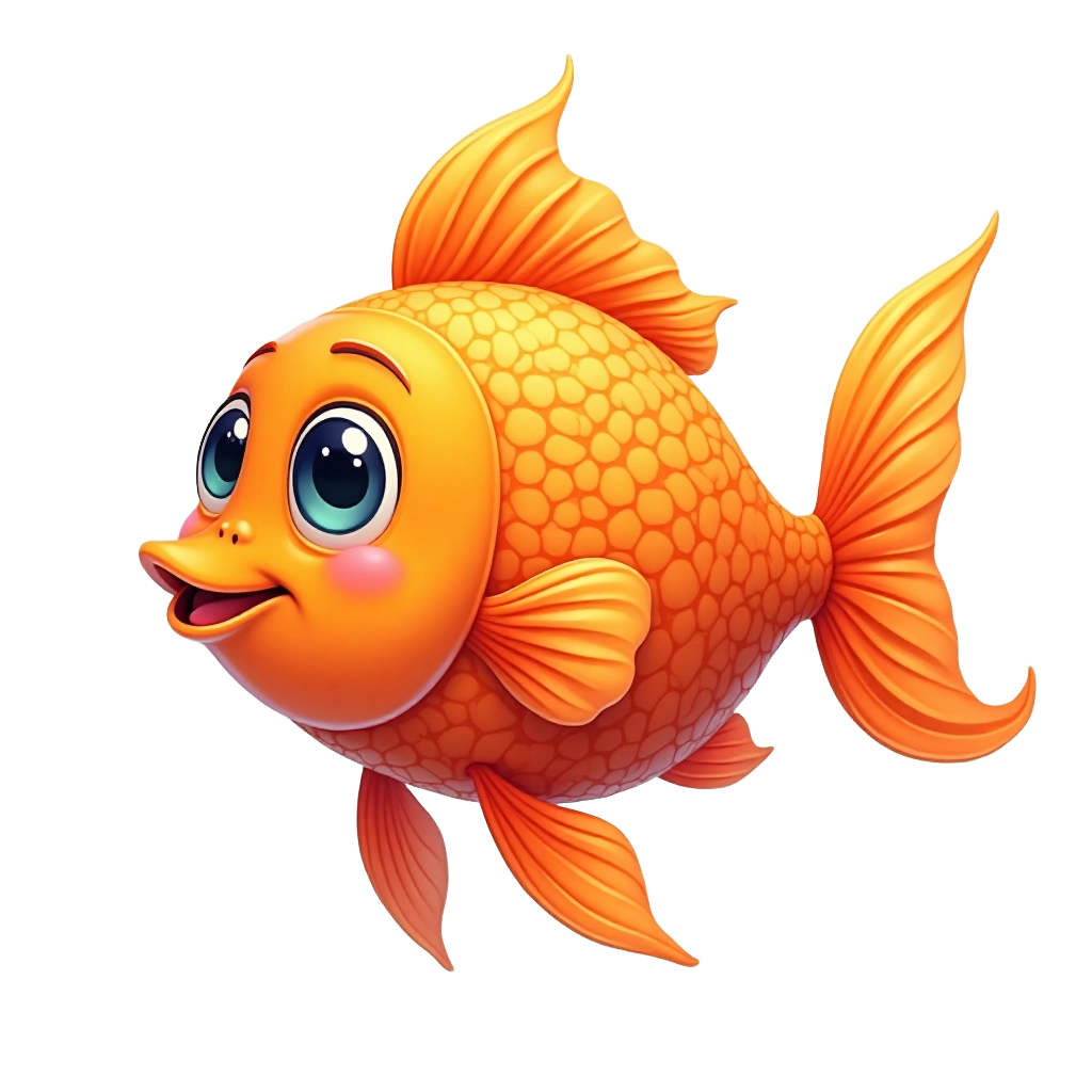 Cheerful Goldfish